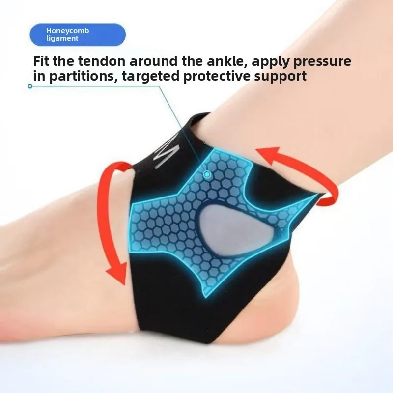 Ultra Thin Ankle Brace Compression Support Strap Sleeve for Sports 1 Piece