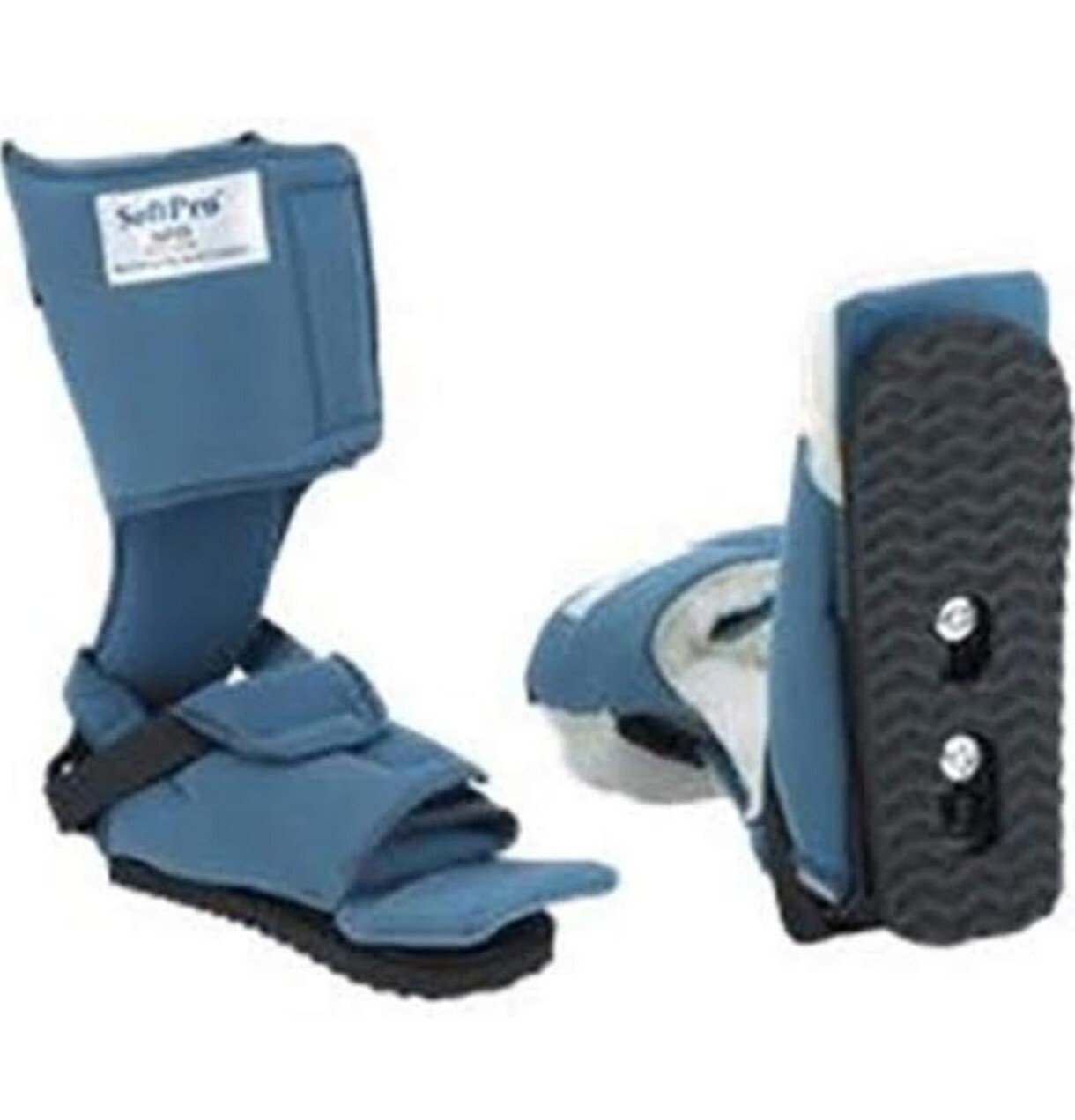 SoftPro Gait Trainer AFO Boot Medium Smooth (no Front Strap,blue) 1 PCs.