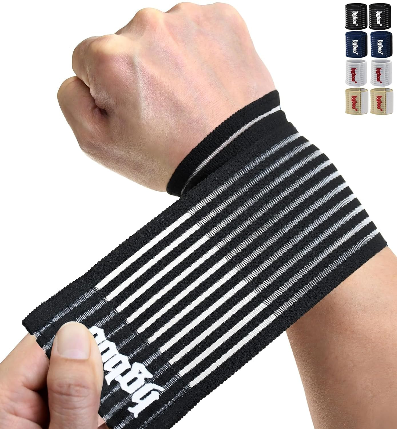 Compression Wrist Bands (2 PCS), High-Elastic Straps Wrist Wraps Wrist Brace …
