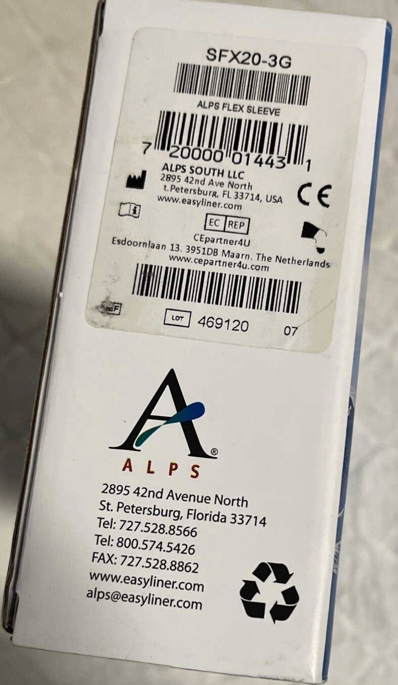 ALPS Flex Sleeve SFX20-3G Sleeve New Boxed Sealed.