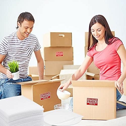 60 Pack Foam Pouches, 3 Sizes Thick Cushion Wrap Pouches Foam Wrap Sheets Packin