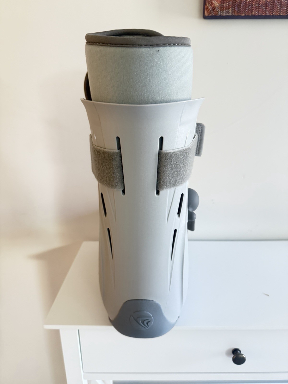 Breg Full Shell Mid Calf Medical Inflatable Walking BootSize XL Fracture Recover