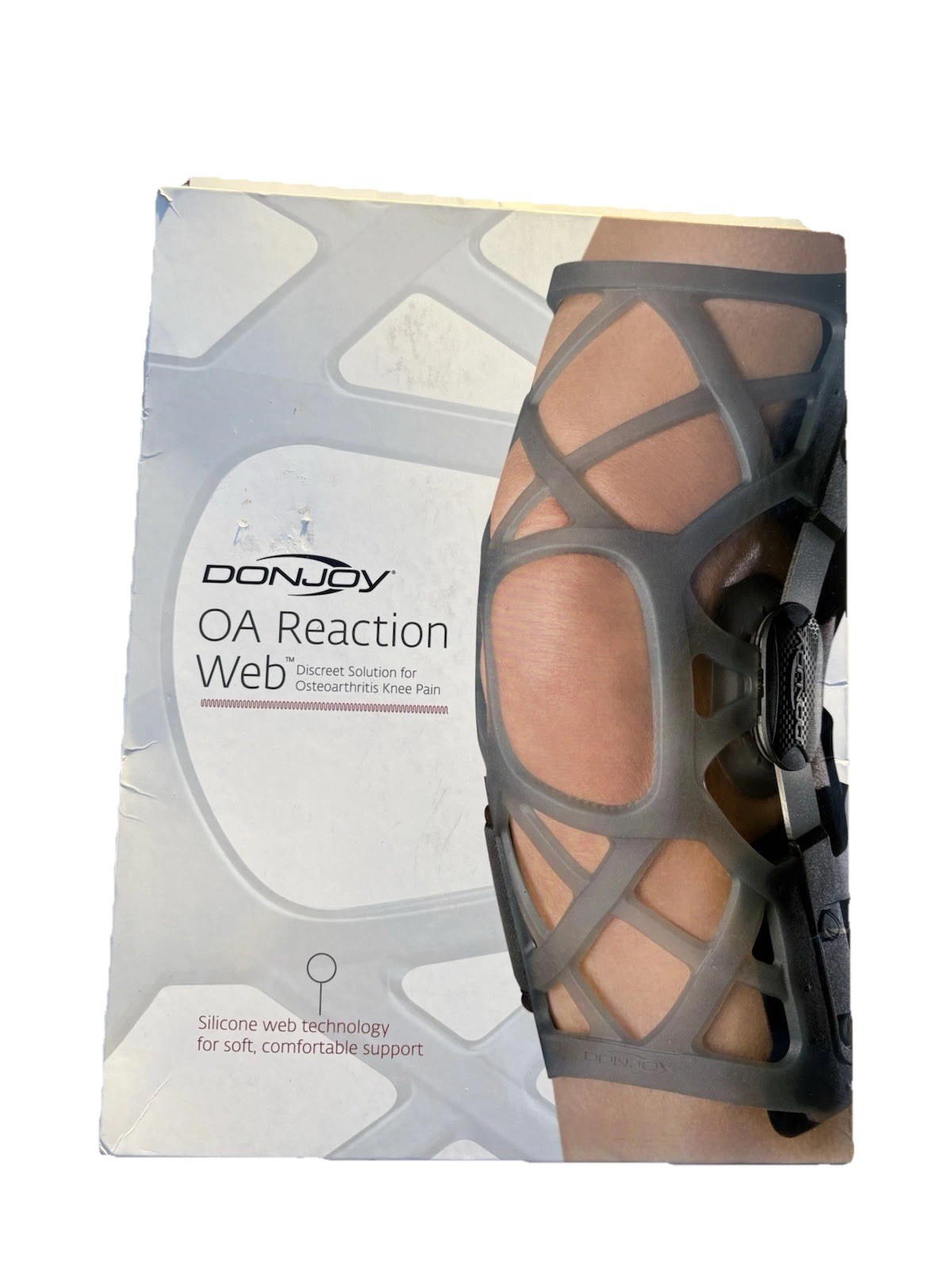 DonJoy Reaction Webtech Knee Support Brace Size Medium Medial Right/Lateral Left