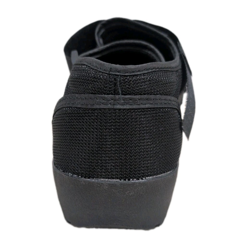 Breg Post-Op Square Toe Shoe Medium Unisex Fits Left / Right Foot Black 11″