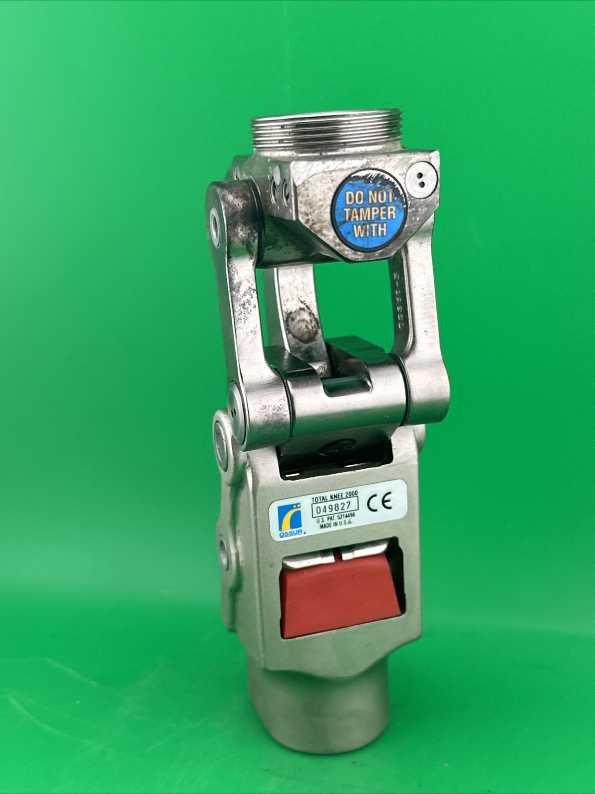 Ossur Polycentric 2000 Prosthetic Knee. Hydraulic Has Air in It. Parts Only.