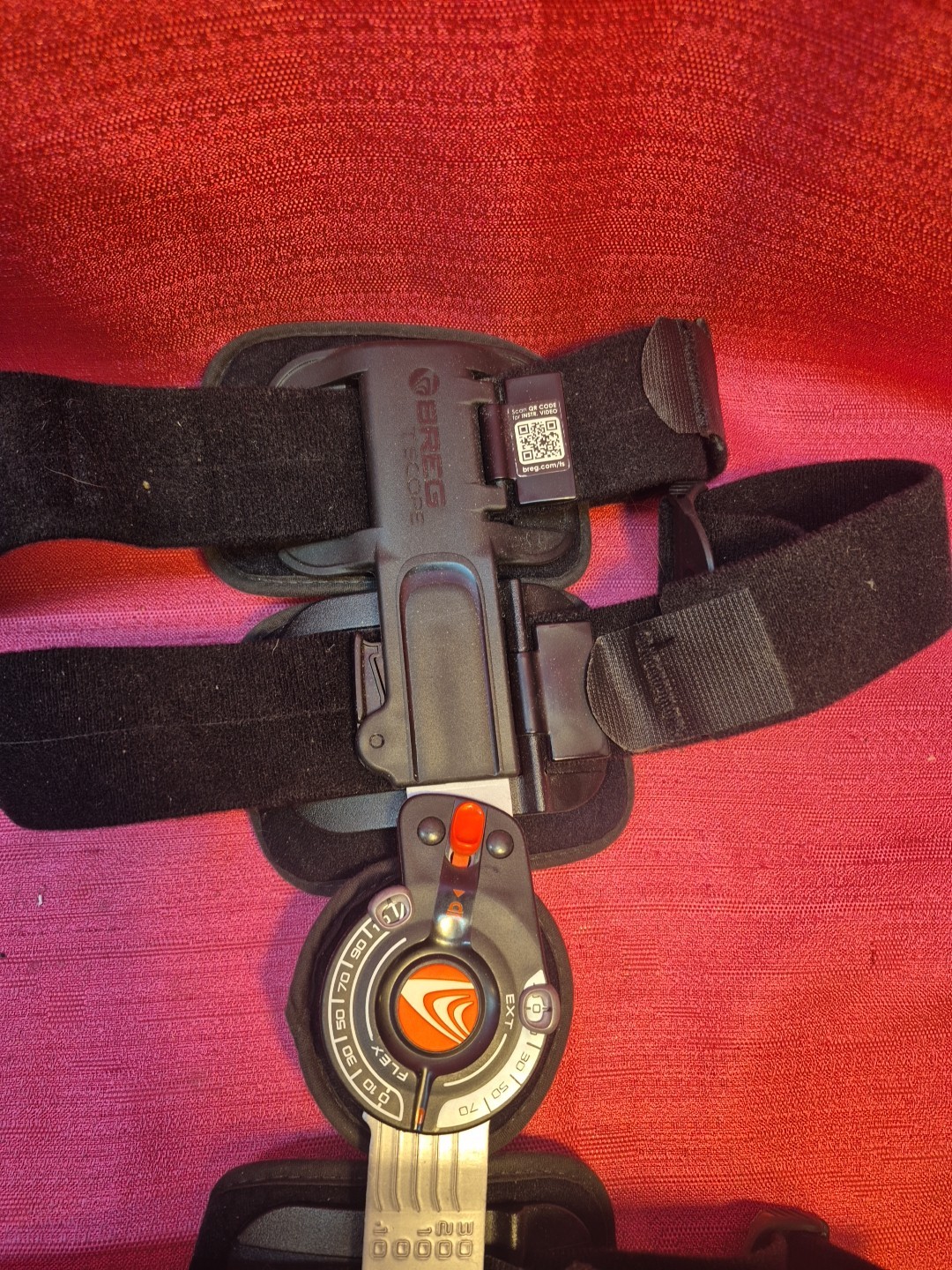 BREG Flex T-Scope Premier Post-Op Hinged Adjustable Knee Brace Right/Left Leg