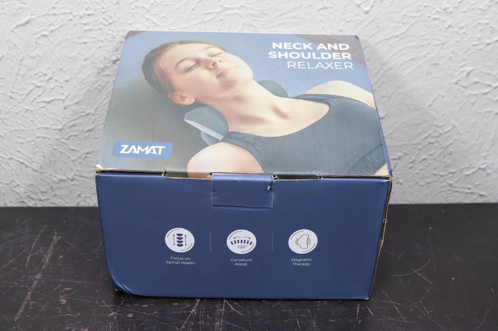 ZAMAT Neck and Shoulder Relaxer Magnetic Therapy Pillowcase, Neck Stretcher