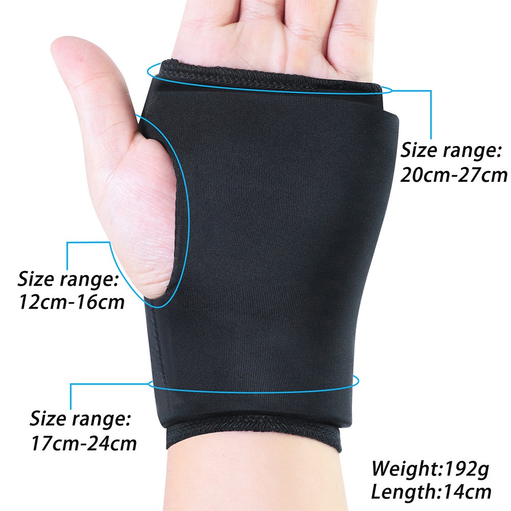 Wrist Pack Brace Support Wrap Heating Pad Microwavable Hot Cold Therapy