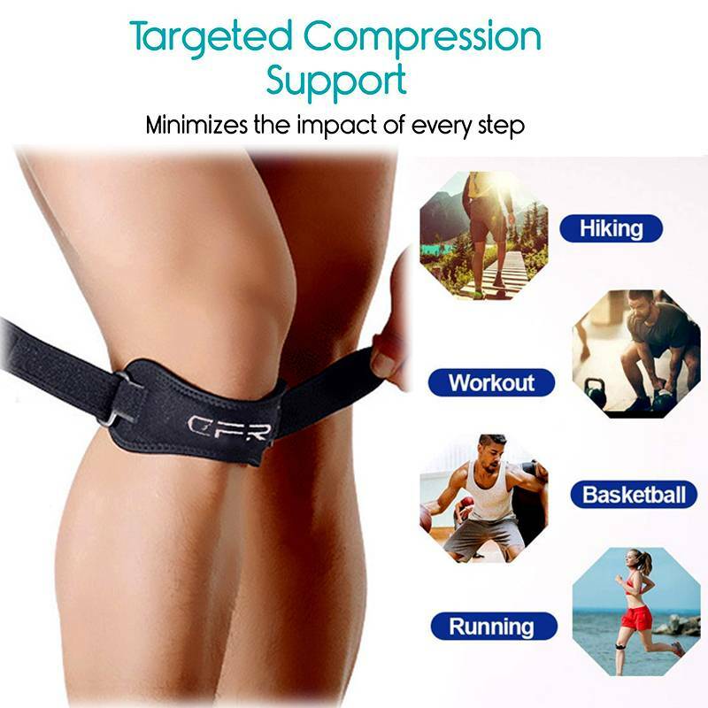 Knee Patella Support Brace Strap Kneecap Leg Tendon Band Gym Running Tennis US