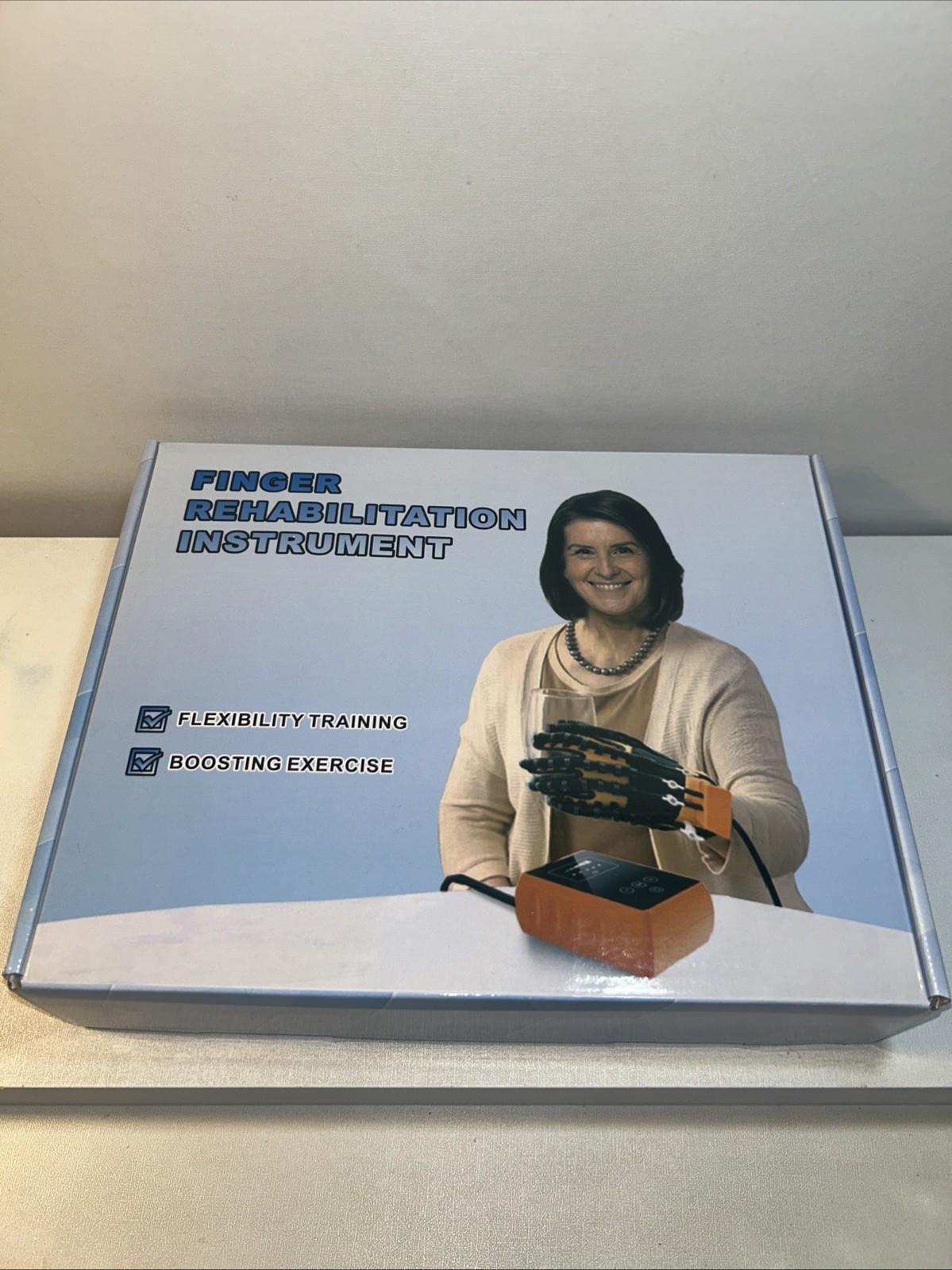 New Hand Rehabilitation Robot Glove Large Left Hand, Mobility For Hemiplagia Etc