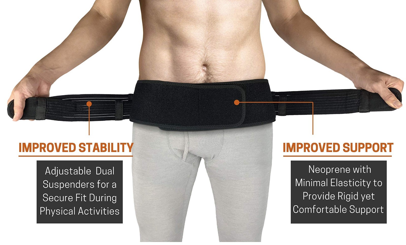 Sacroiliac Hip Belt for Sciatica Relief – Lower Back, Pelvic & Leg Pain Support