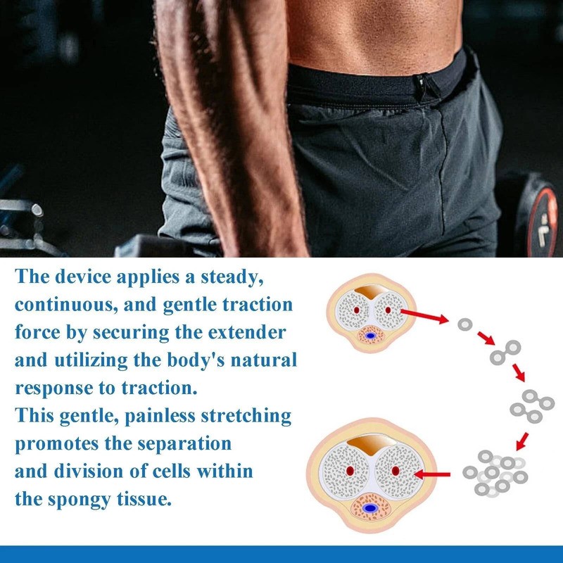 Pro Extender Growth Traction Device Bigger System Stretcher