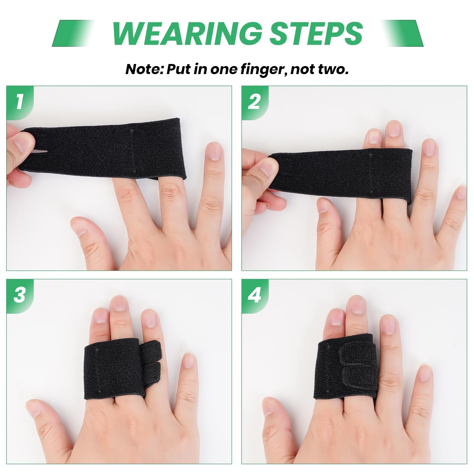 2PCS Finger Buddy Straps for Arthritis Finger Brace for Sport, Basketball, Tenni