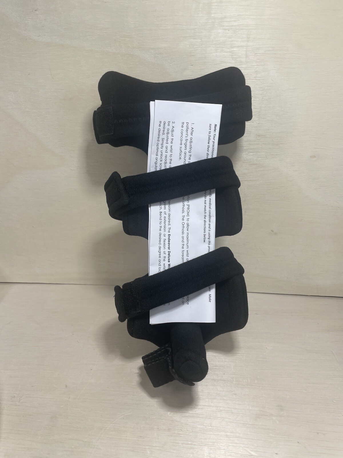 Comfortland Endeavor Deluxe Wrist/Hand Splint Right Or Left Support Brand New