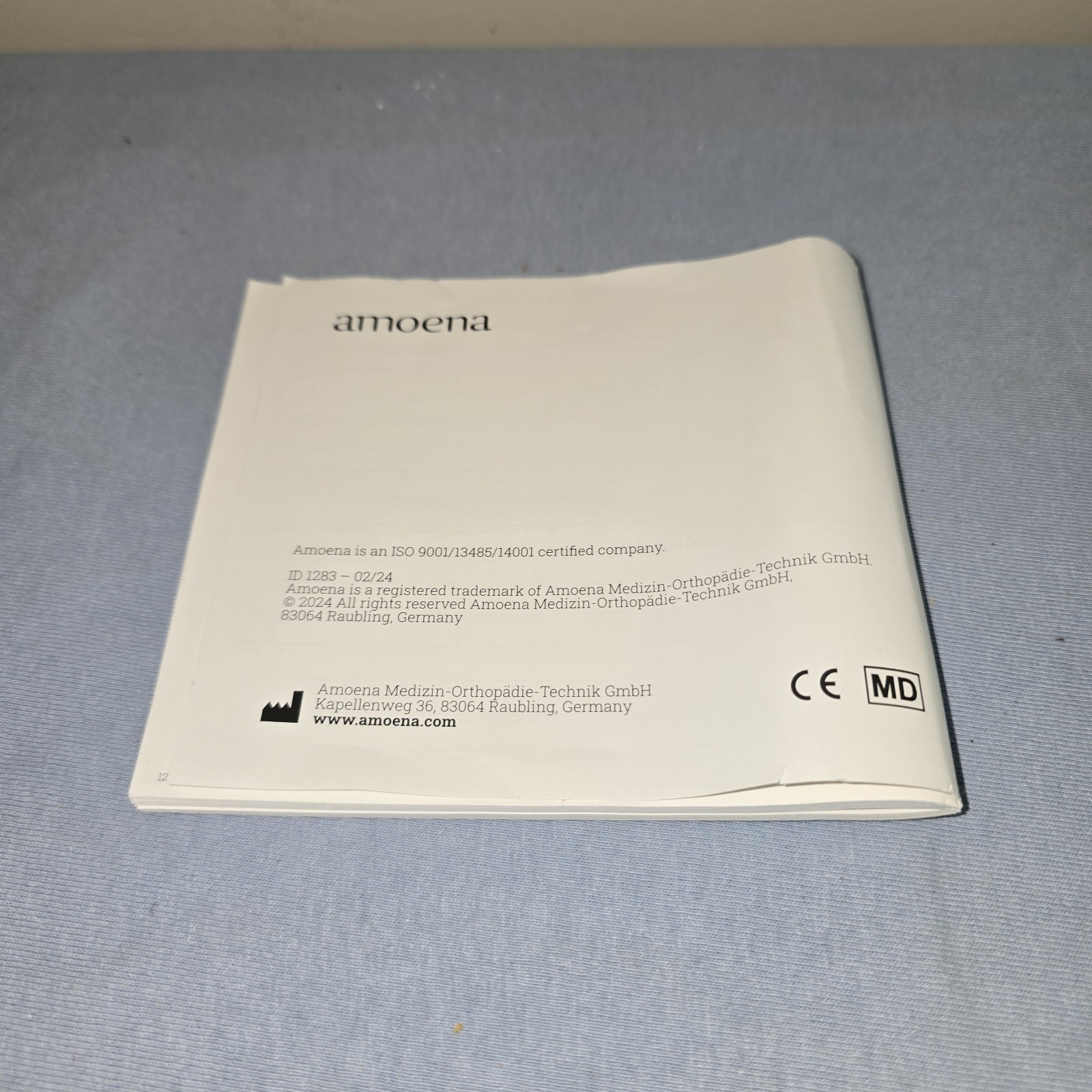 Amoena 149 Aqua Wave Breast Swim Form Size 4 Very Good Box Manual