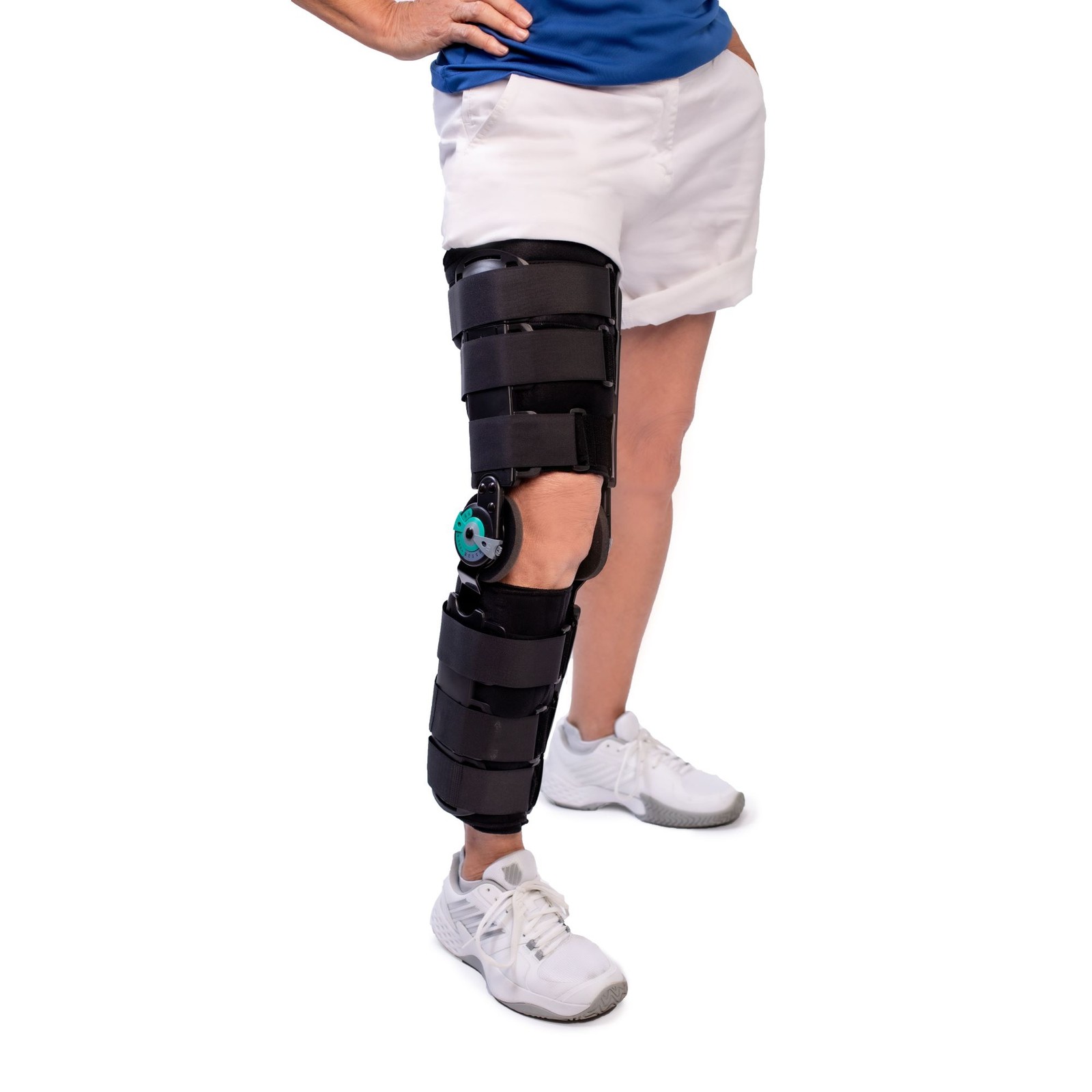 Post Op ROM T Scope Knee Brace for ACL, MCL, PCL