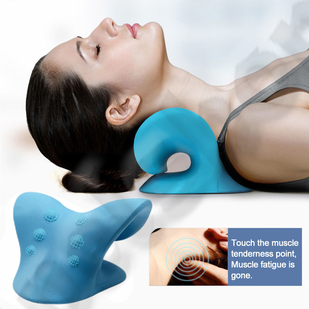 2 Neck Shoulder Stretcher Relaxer Cervical Chiropractic for pain relief Cervical