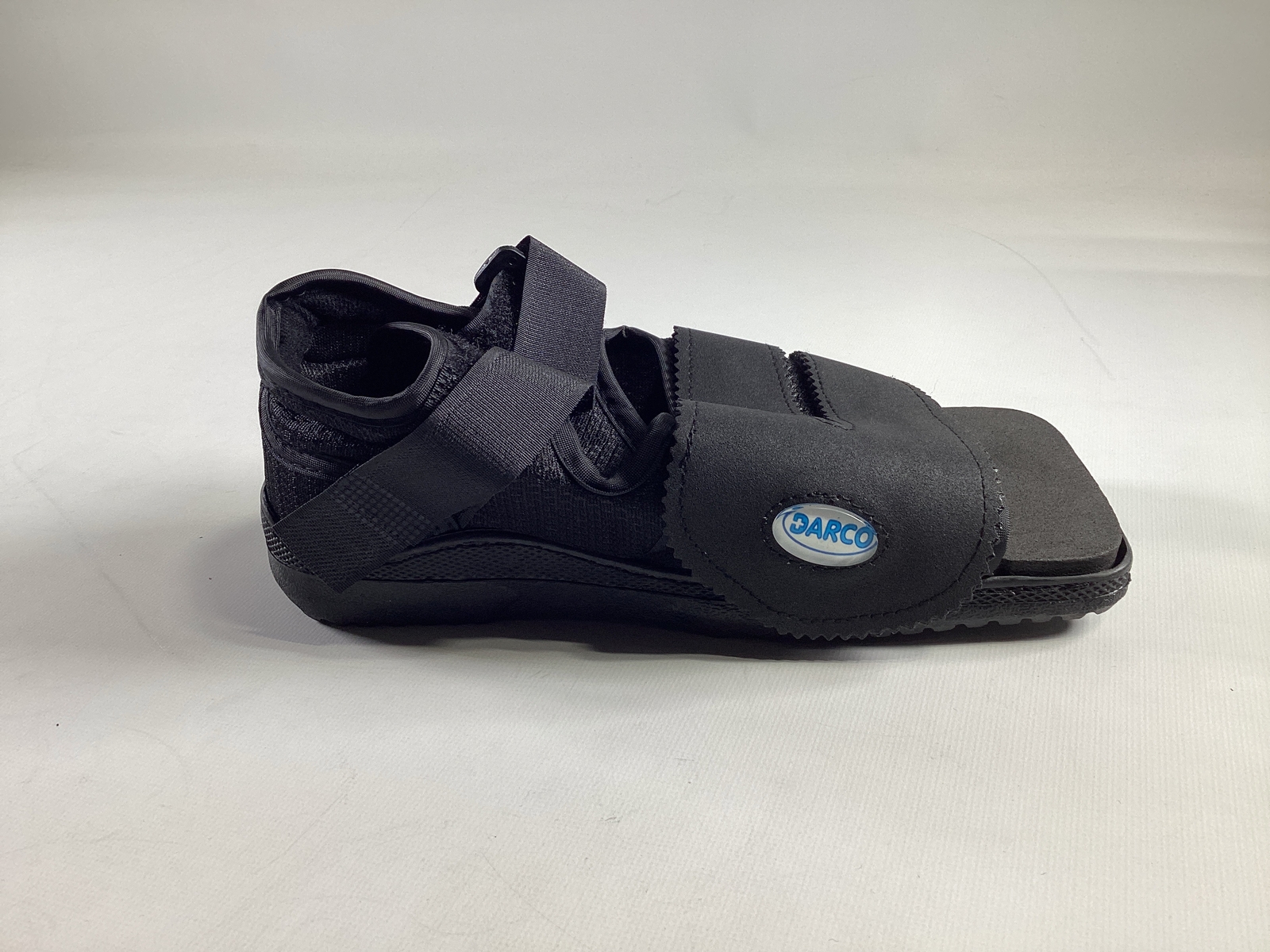 Womens Darco Medsurg Black Square Toe Post-Op Shoe NEW