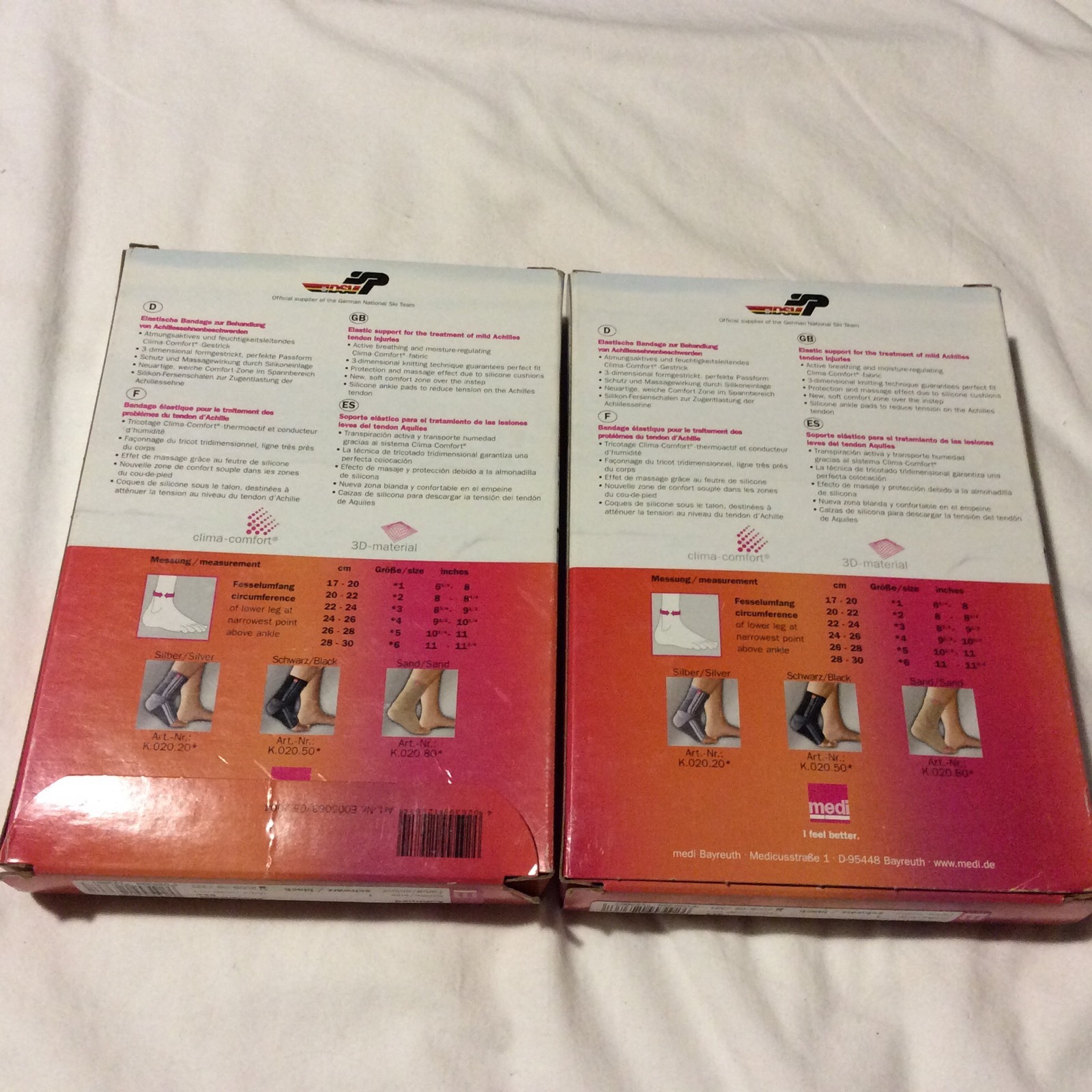 Pair of Achimed Achilles Tendon Support Size I (1)