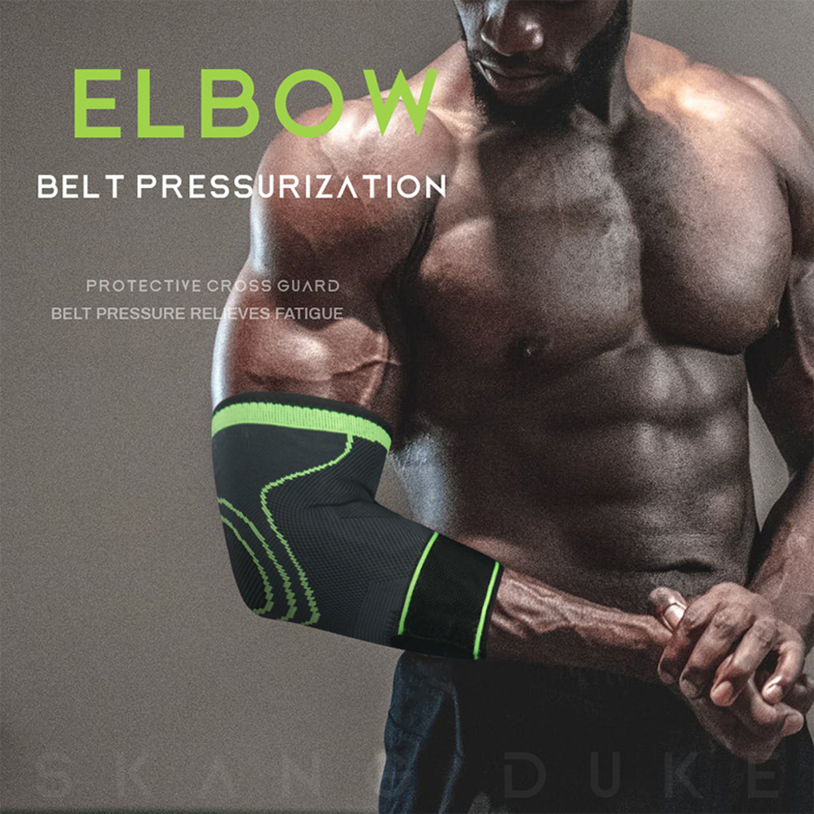 Elbow Brace Compression Support Sleeves Arthritis Tendonitis Reduce Joint Pain