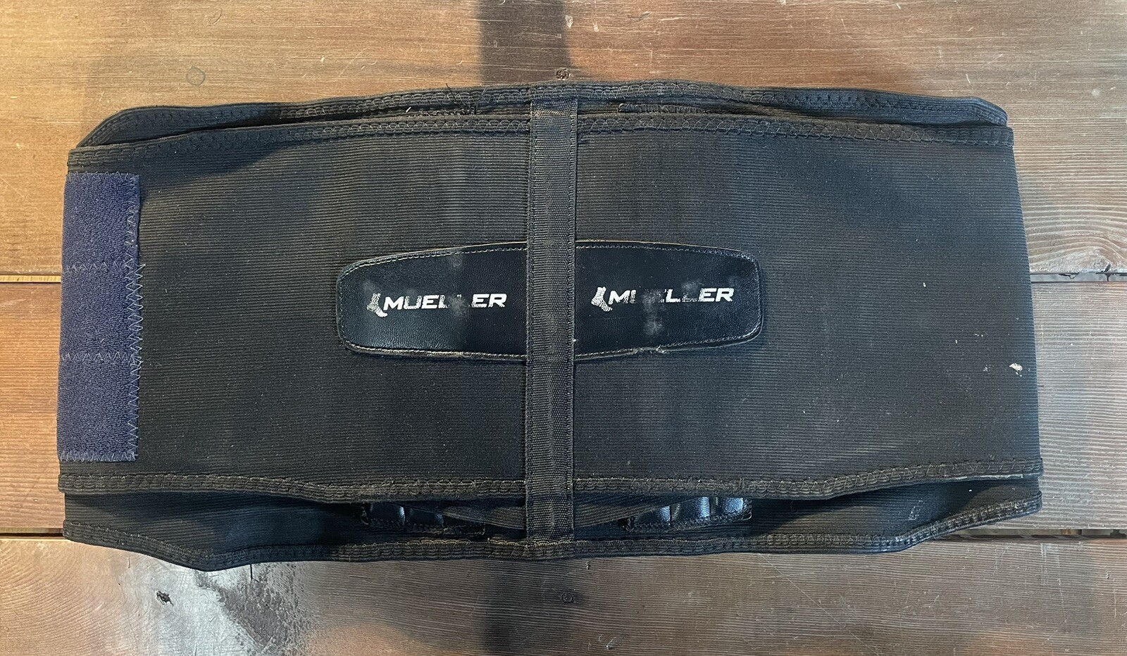 Mueller 255 Lumbar Support Back Brace Removable Pad Black PLUS SIZE “Used”