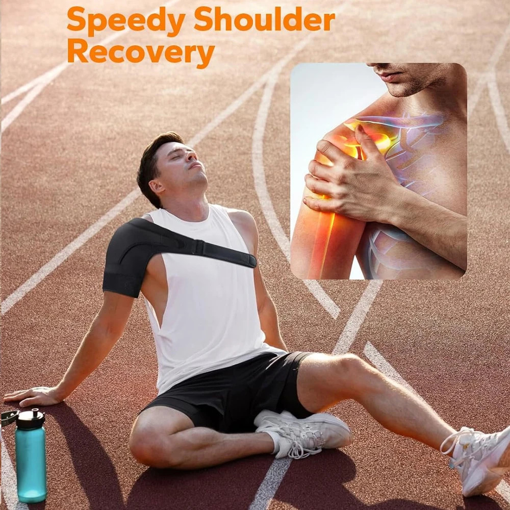 Shoulder Support Sleeve for AC Joint Relief and Shoulder Stability,