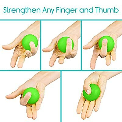 Squeeze Balls for Hand Therapy, Exercise, Arthritis Grip Strengthener Occupation