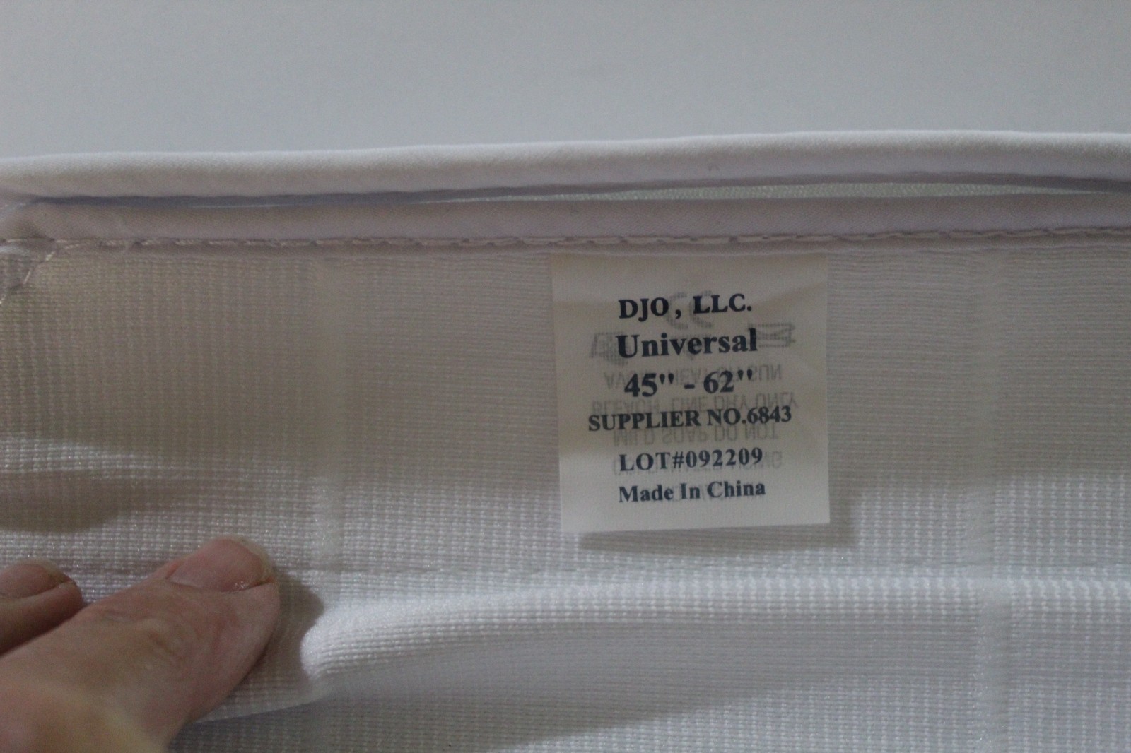 McKesson Abdominal Support Binder-Three Panel-White-M/L-NEW-155-79-89071