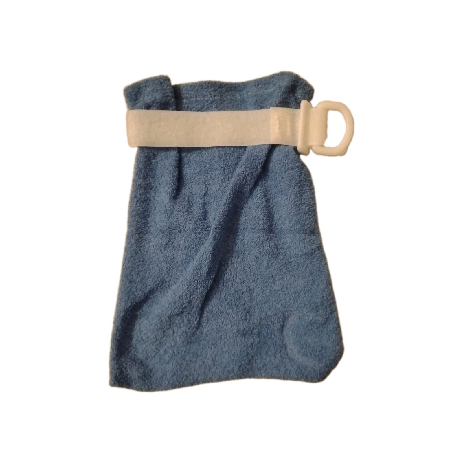Rolyan Terry Cloth Wash Mitt Blue Large Body Washing Splint Bathing – A8043 /…