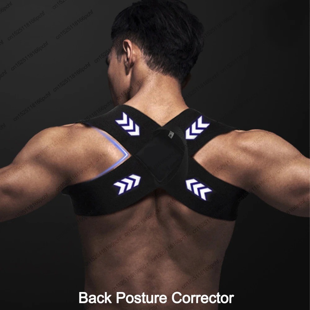 Back Posture Corrector Clavicle Spine Back Belt Adjustable Unisex Upper Back