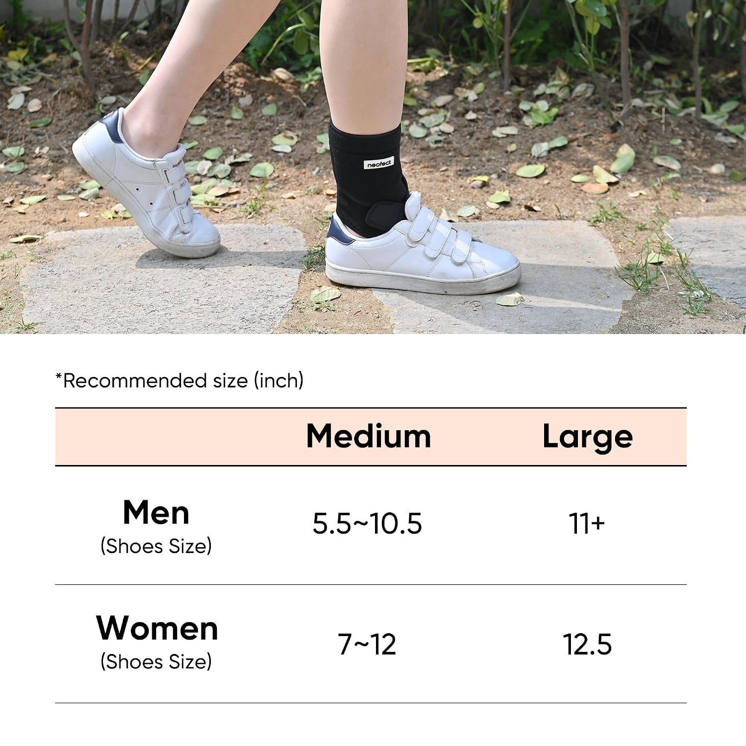 Effective Drop Foot Brace – Breathable Material, Large/Left