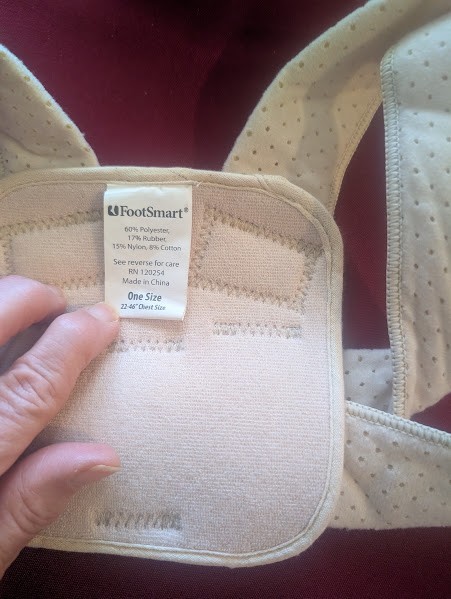 Foot Smart Posture Corrective Brace – beige