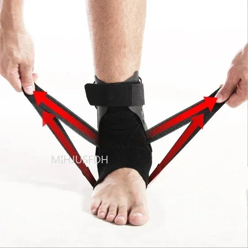 Ankle Brace for Sprained Ankle Support with Side Stabilizers for Women Men Ankle