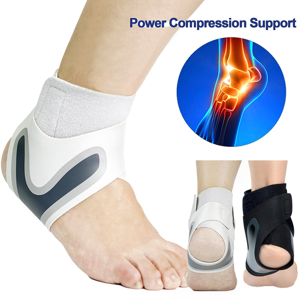 Ankle Brace Foot Support Plantar Fasciitis Pain Relief Adjustable Sleeve Wrap