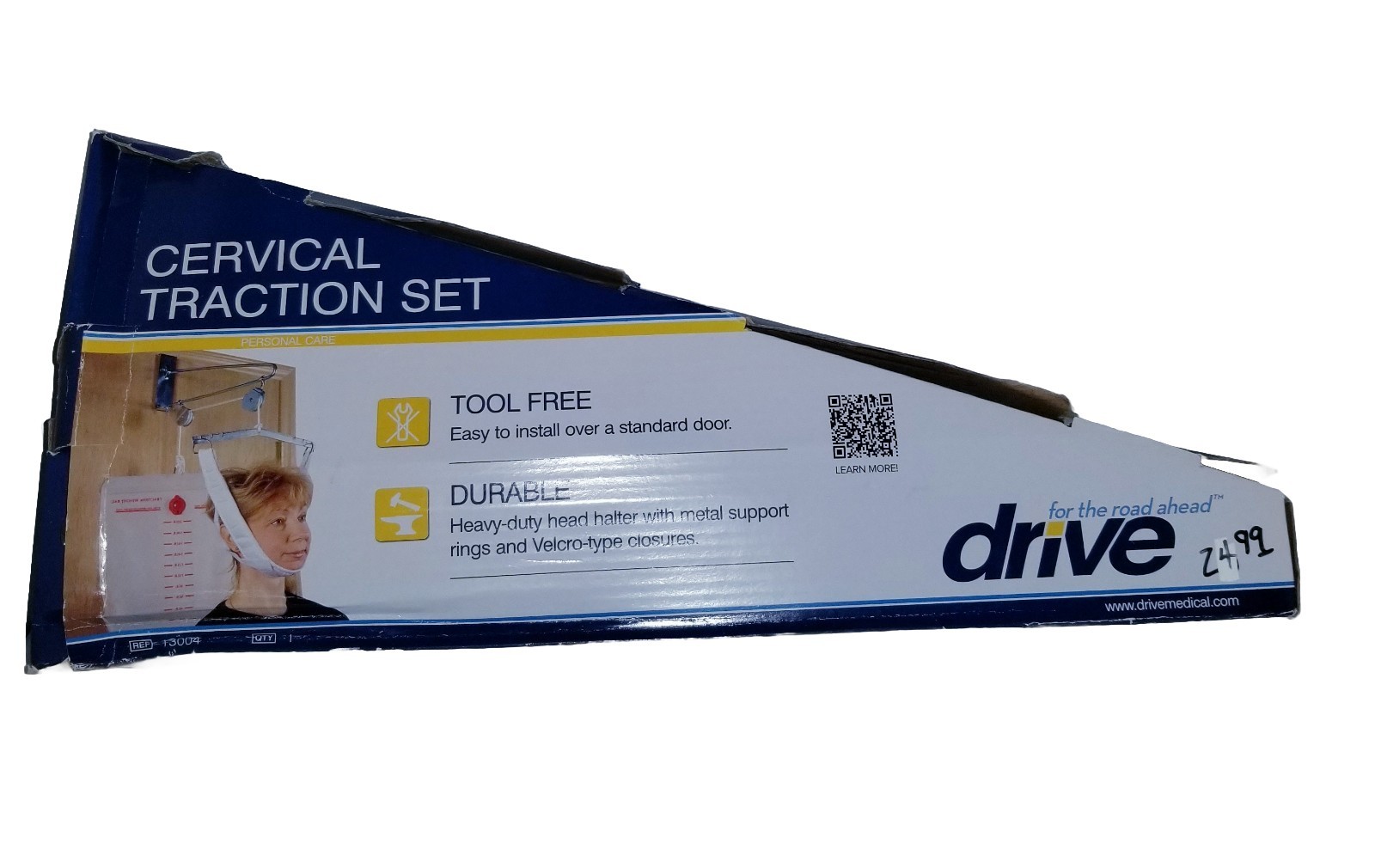 Drive Medical 13004 Over Door Cervical Traction Set NEW OPEN BOX