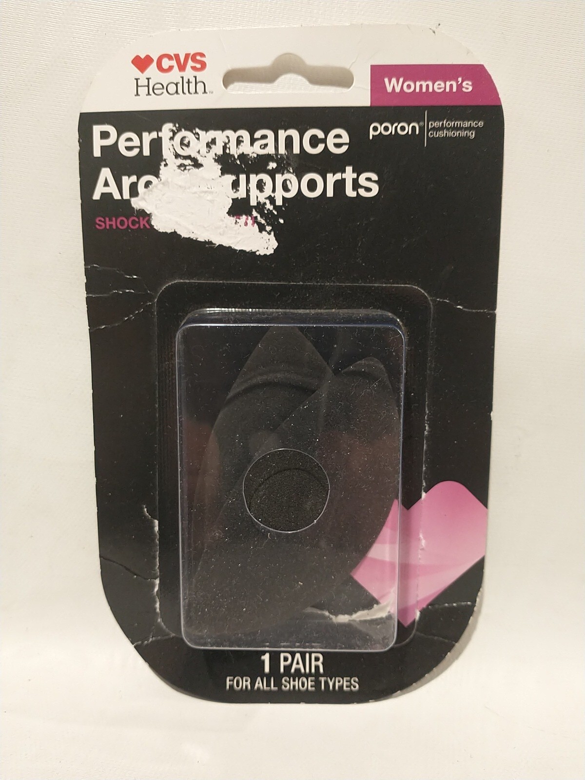 CVS Health Womens Performance Arch Support Poron Cushioned 11 Pair For All Shoes