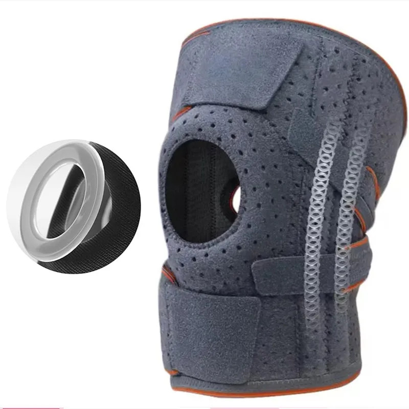 One piece Pressurized Silicone Anti Slip Knee Pads, Sports, Running, Fitness, Ou