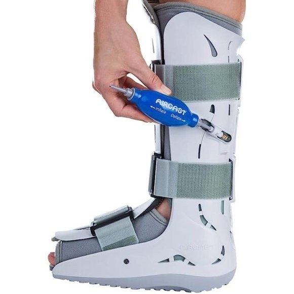 AirCast FP Walker Tall Walking Brace Small 01F-M Boot Foot Orthopedic 