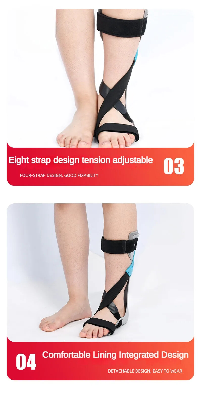 Correction of Stroke Hemiplegia and Ankle Joint Fixation with Foot Drop Orthosis