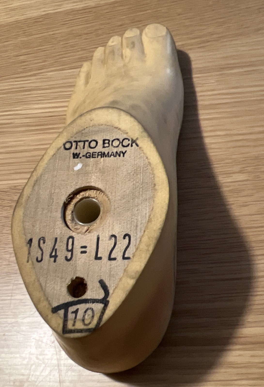 OTTOBOCK Otto Bock Sach Prosthetic Left Foot Size 22 Medical Mobility Aid