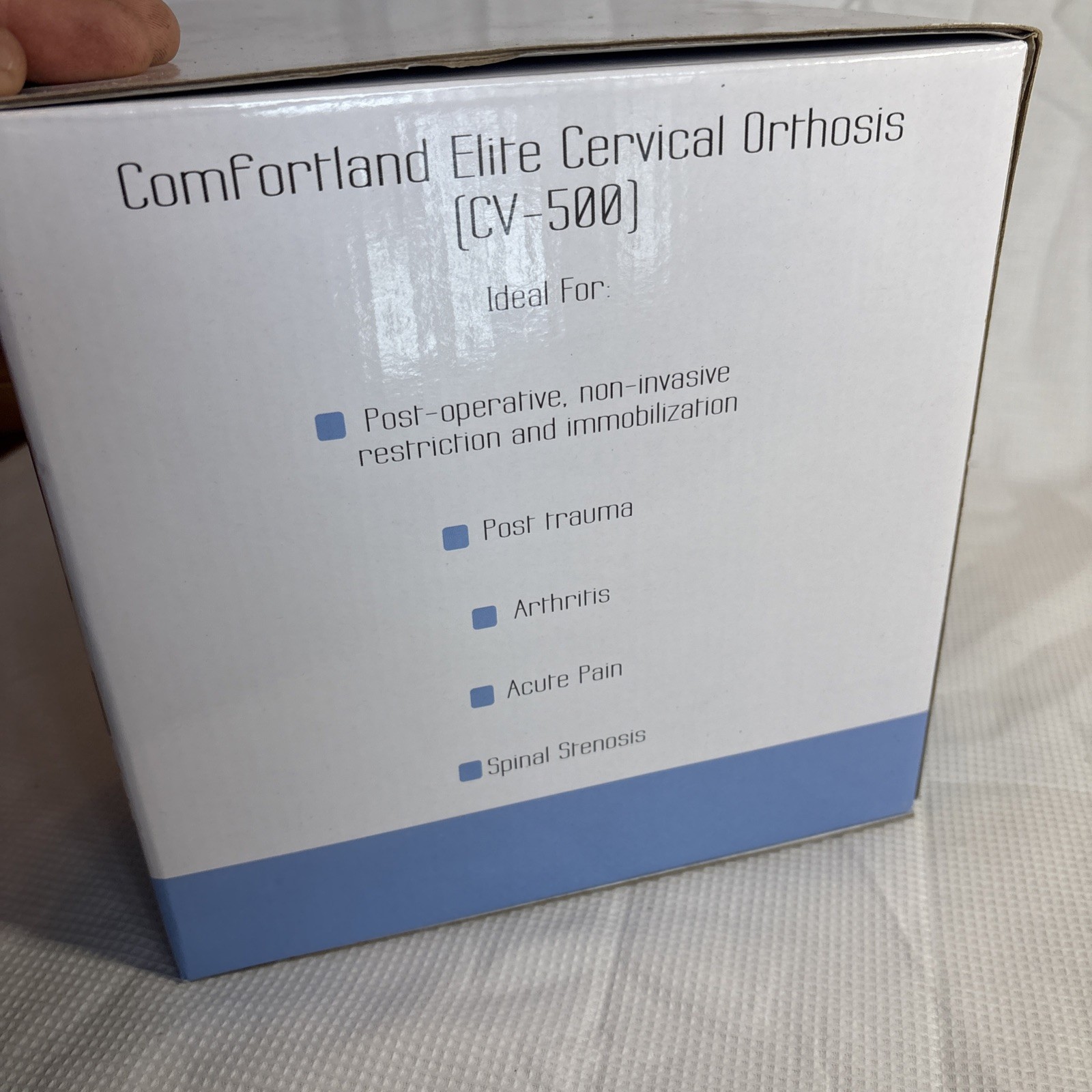 Comfortland Elite Cervical Orthosis CV-500 Maximum Neck Brace Universal size NEW