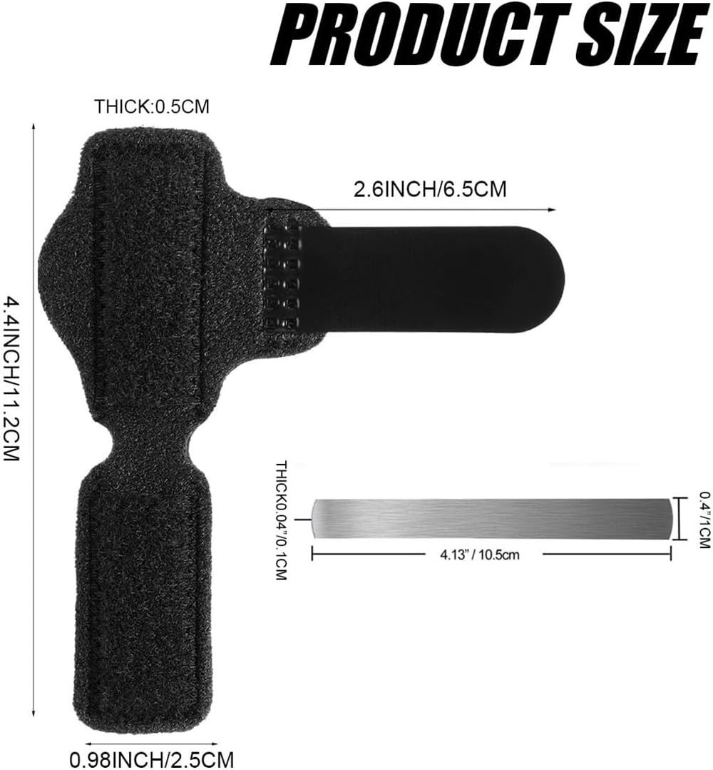 Adjustable Toe Splints for Men & Women – Comfortable Straightener Set of 2