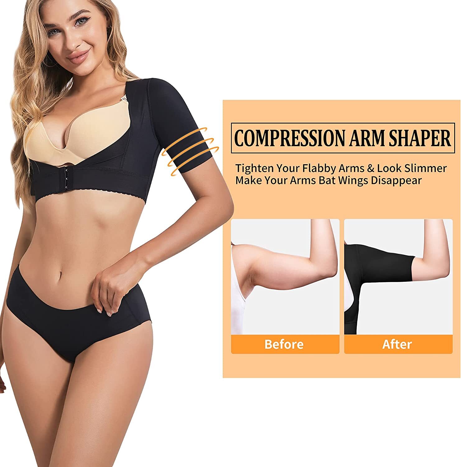 Women’s Post Surgery Posture Corrector Back Support Shoulder Brace Belt Arm Slim