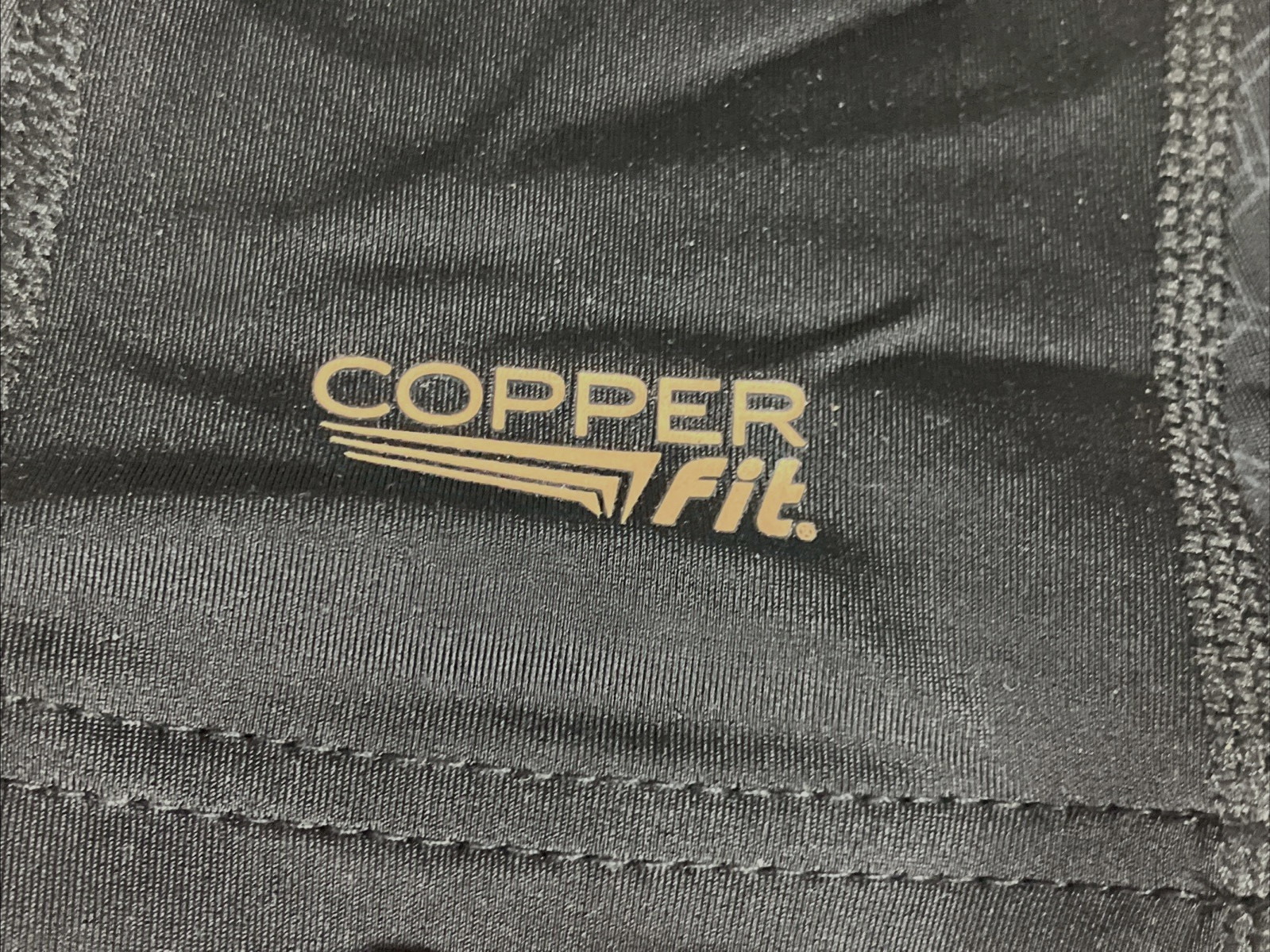 Copper Fit Freedom Copper Infused Compression Knee Sleeve XL Black