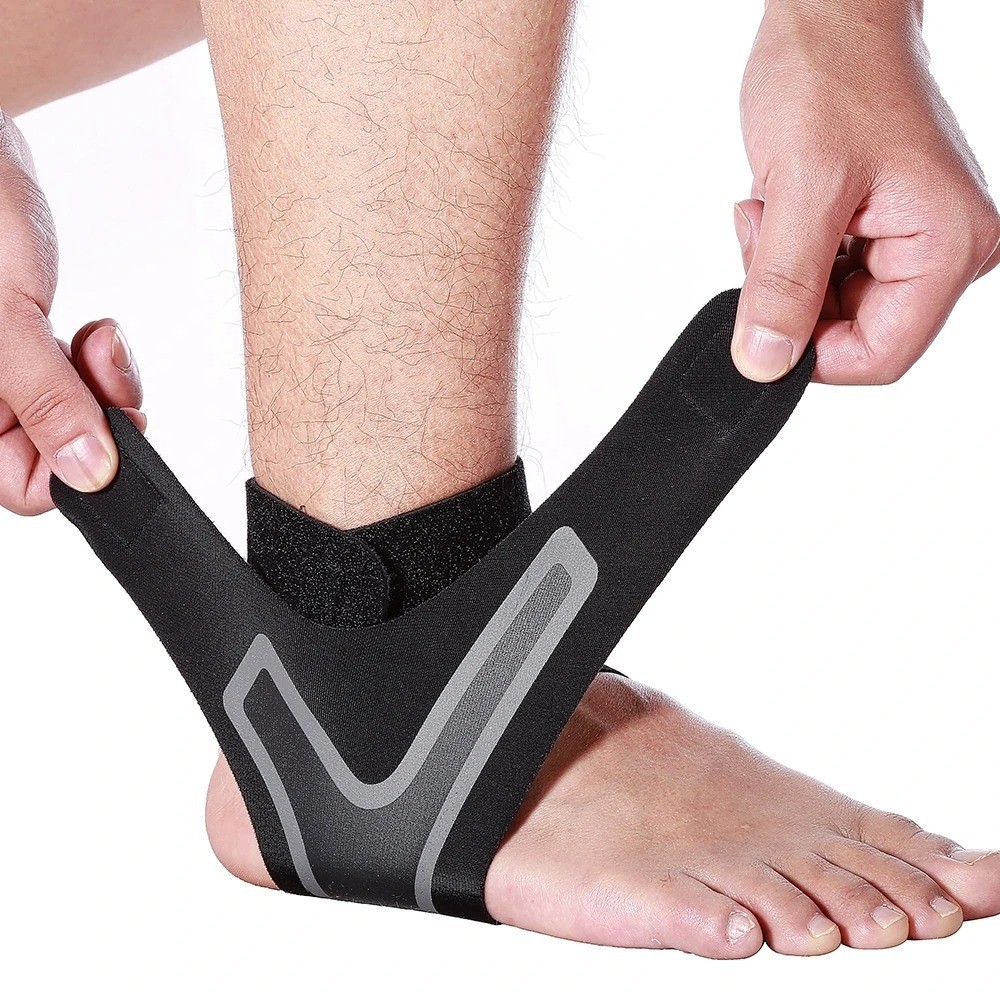 Ankle Brace Support Compression Sleeve Pain Relief Plantar Fasciitis Foot Wrap