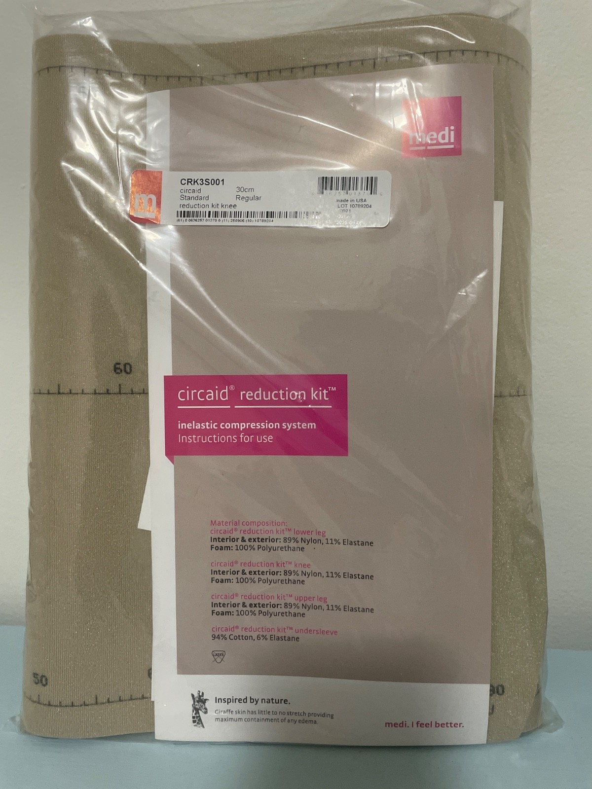 Medi Circaid reduction kit knee