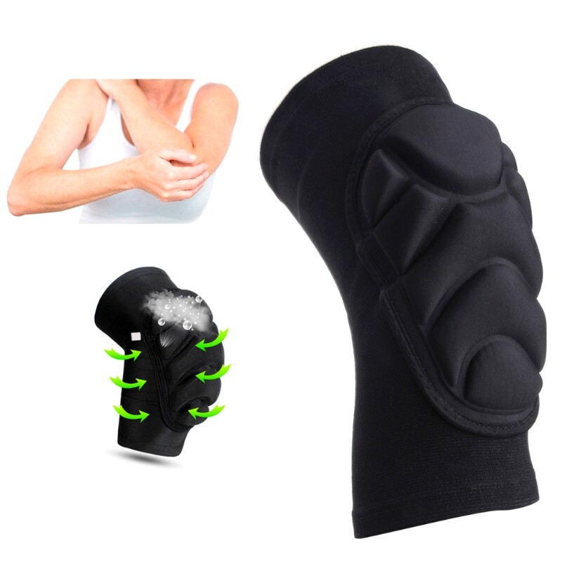 1PC Elbow Pad Protector Brace Support Guard Arm Guard Gym Padded Sports Sleeve