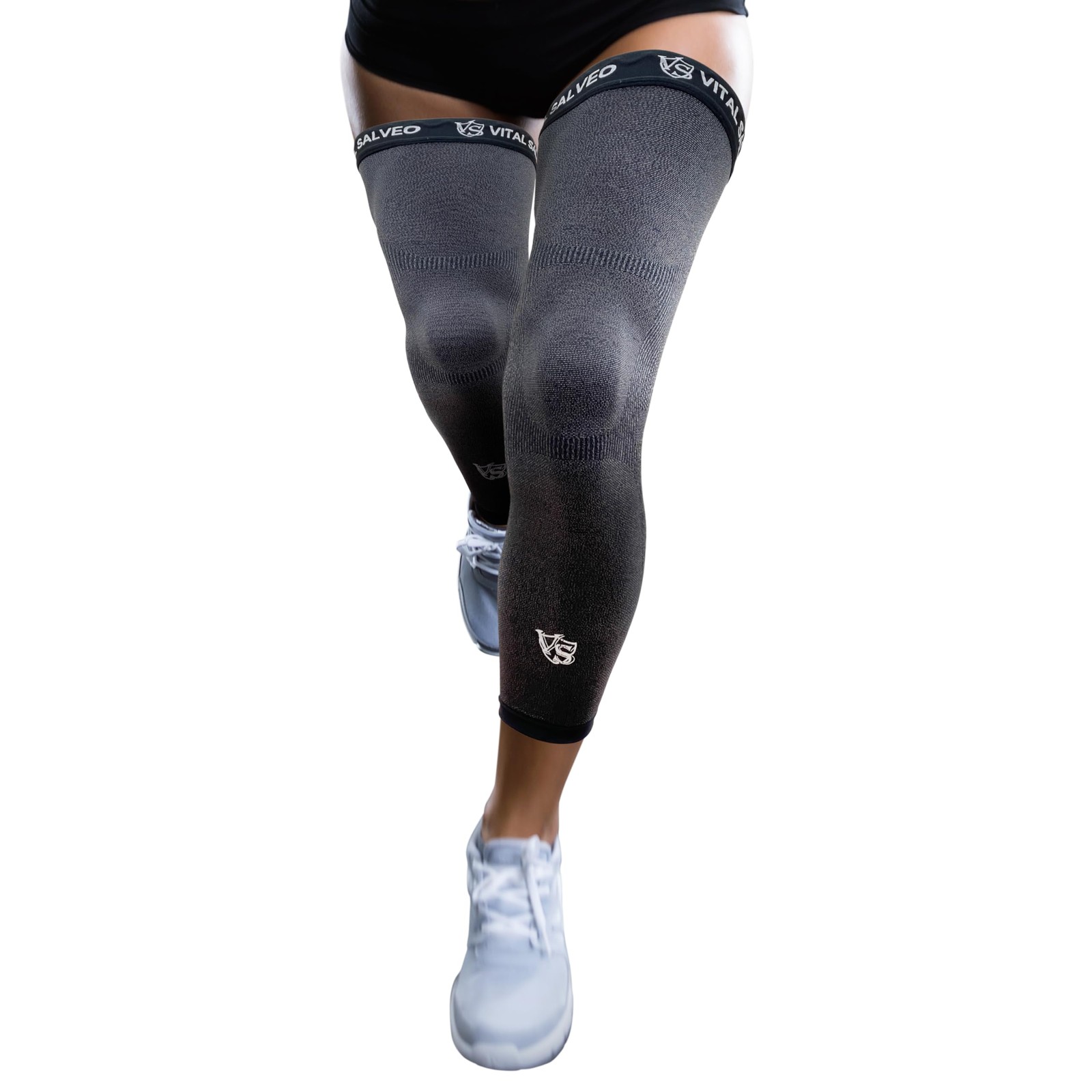 Vital Salveo Germanium & Carbon Recovery Full Leg Sleeve – Compression Leg Sl…