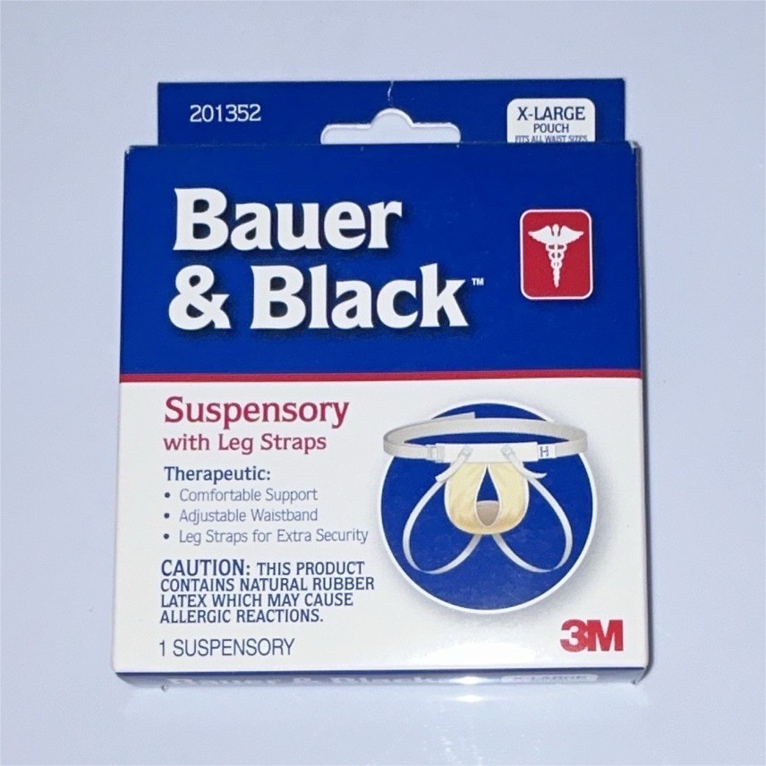 Bauer & Black Men’s Suspensory Support w/ Adjustable Leg Straps XL 201352