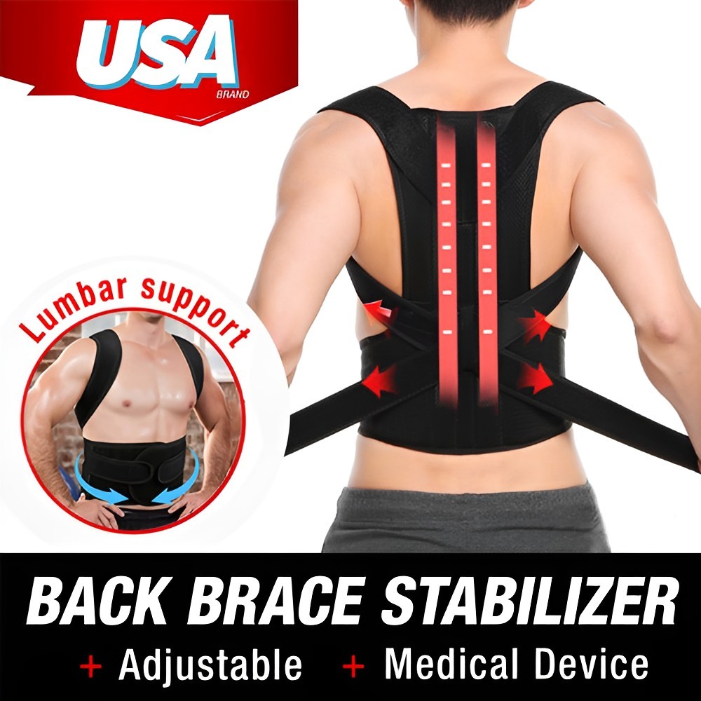 Posture Corrector for Women and Men, Upgraded Back Brace with Enhanced Suppor…